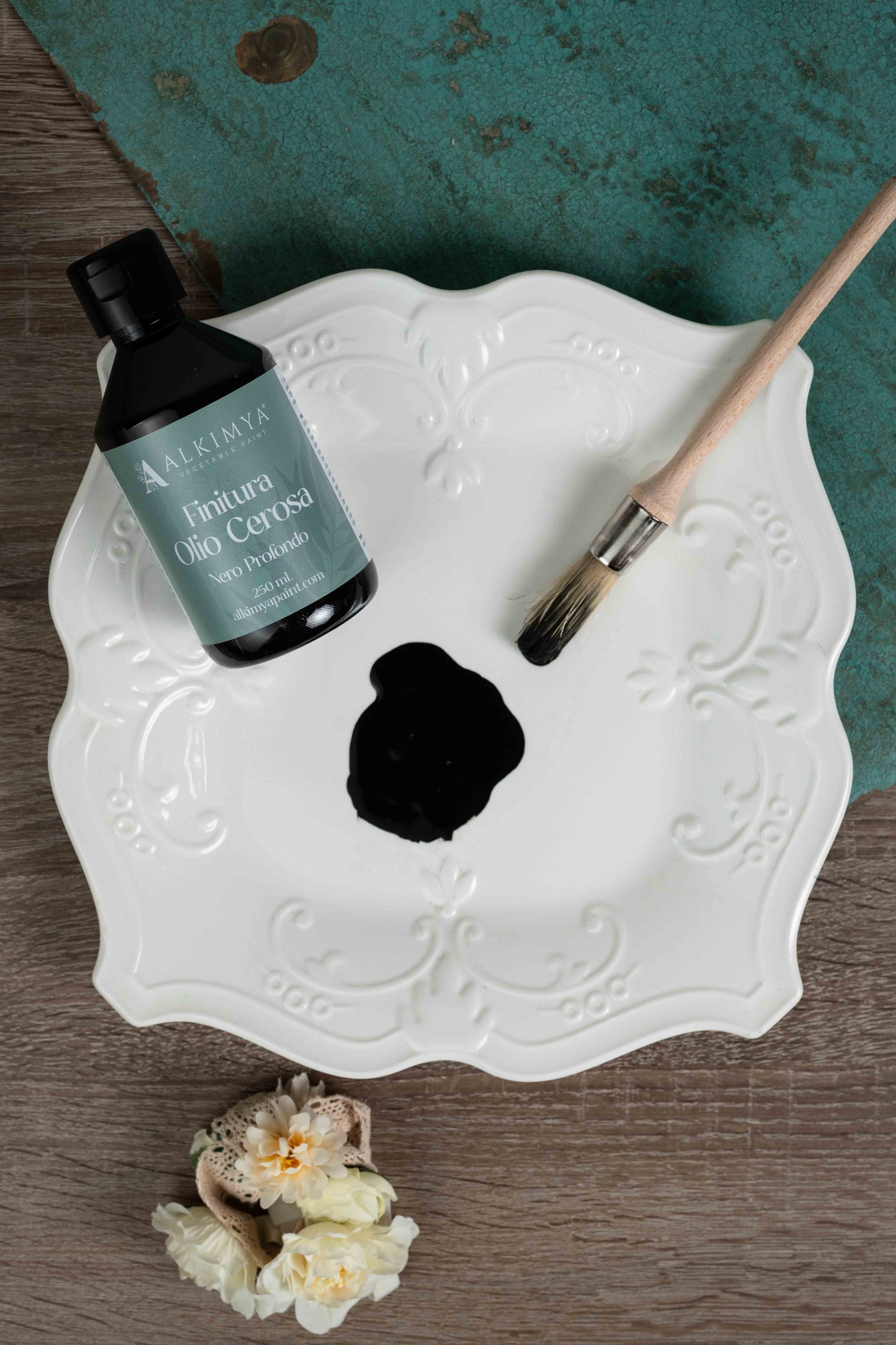 Finitura Olio Cerosa Nero Profondo - immagine 2